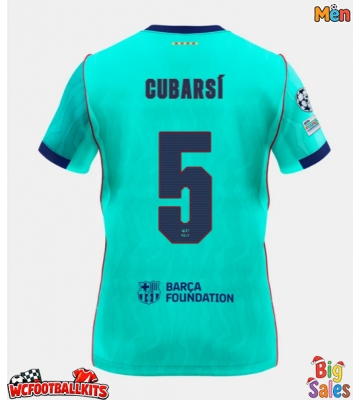 Barcelona Pau Cubarsi #5 Replica Third Stadium Shirt 2026-27 Short Sleeve